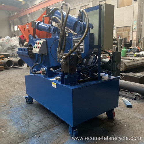 Integrated Alligator Scrap Metal Pipe Tube Cutting Machine